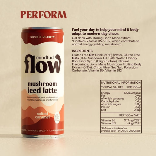 Lion's Mane + Reishi Oat Latte - Mixed pack