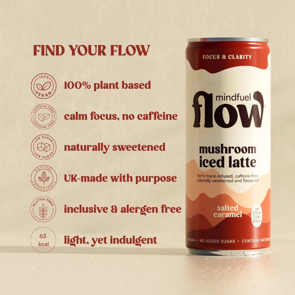 Lion's Mane Oat Latte - Salted Caramel