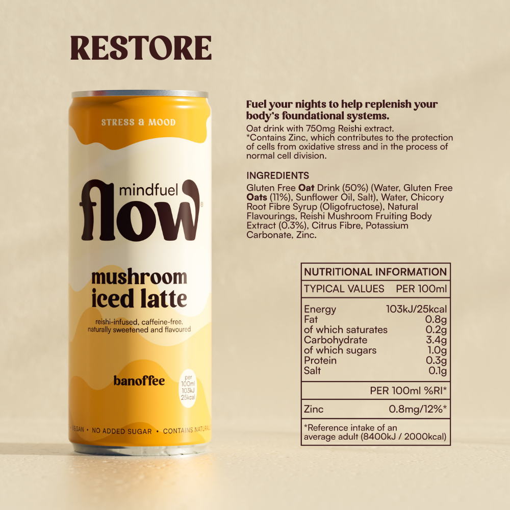 Lion's Mane + Reishi Oat Latte - Mixed pack