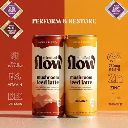 Lion's Mane + Reishi Oat Latte - Mixed pack